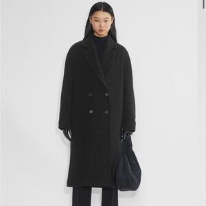 Babaton Slouch Coat - Navy XS